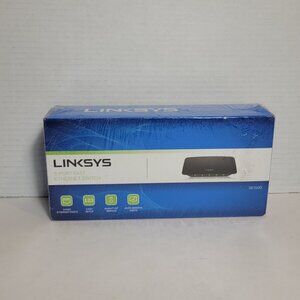 Linksys SE1500 5-Port Fast 10/100 Ethernet Switch - NEW SEALED SE1500